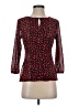 The Limited Red 3/4 Sleeve Blouse Size XS - photo 2