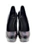 Brian Atwood Metallic Green Black Heels Size 5 - photo 2