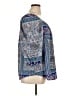 Weekend Suzanne Betro 100% Polyester Blue 3/4 Sleeve Blouse Size XL - photo 4