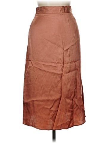 Autograph Faux Leather Skirt (view 1)