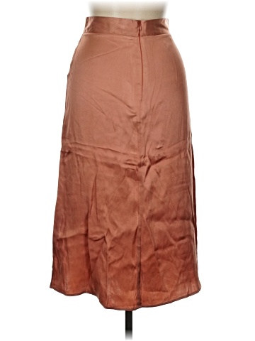 Autograph Faux Leather Skirt (view 2)