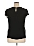 Lauren Conrad 100% Polyester Silver Short Sleeve Top Size XL - photo 2