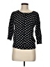 89th & Madison Polka Dots Black Pullover Sweater Size M - photo 1