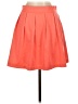 Emmelee 100% Polyester Solid Orange Casual Skirt Size S - photo 2