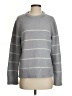 A New Day 100% Recycled Polyester Stripes Gray Pullover Sweater Size S - photo 1
