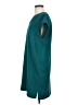 Theory 100% Polyester Solid Teal Casual Dress Size S - photo 5