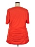 City Chic Red Short Sleeve Top Size 20 Plus (L) - photo 2