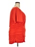 City Chic Red Short Sleeve Top Size 20 Plus (L) - photo 4