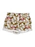 Maze Floral White Shorts Size L - photo 1