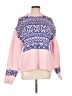 Zara Print Pink Pullover Sweater Size S - photo 1