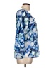 Sara Michelle Blue 3/4 Sleeve Blouse Size L - photo 4