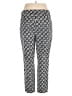 Talbots Print Black Casual Pants Size 16 - photo 2