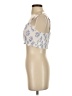 Mandala 100% Rayon Ivory Sleeveless Blouse Size S - photo 5