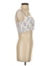 Mandala 100% Rayon Ivory Sleeveless Blouse Size S - photo 4