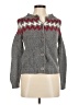 AVA Chevron-herringbone Gray Cardigan Size M - photo 1