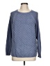 Hasting & Smith Chevron-herringbone Blue Pullover Sweater Size L - photo 1