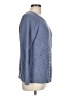 Hasting & Smith Chevron-herringbone Blue Pullover Sweater Size L - photo 4