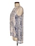 Philosophy Republic Clothing 100% Polyester Silver Sleeveless Blouse Size M - photo 5