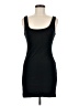 Shein Solid Black Casual Dress Size 6 - photo 1