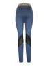 BCBGMAXAZRIA Color Block Blue Active Pants Size L - photo 2