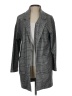 Love Tree Houndstooth Gray Coat Size L - photo 1