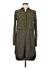 Topshop 100% Polyester Green Gray Casual Dress Size 6 - photo 1