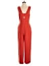 Bebe Solid Red Jumpsuit Size 8 - photo 1