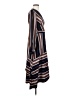 Lush 100% Polyester Stripes Brown Casual Dress Size S - photo 4