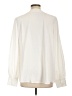 Unbranded 100% Polyester Ivory Long Sleeve Blouse Size XL - photo 2