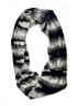 West Loop 100% Polyester Tie-dye Black Gray Scarf One size - photo 1