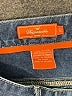 Faconnable Chevron-herringbone Blue Jeans Size 12 - photo 6