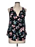 Candie's 100% Polyester Black Sleeveless Blouse Size M - photo 1