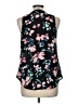 Candie's 100% Polyester Black Sleeveless Blouse Size M - photo 2