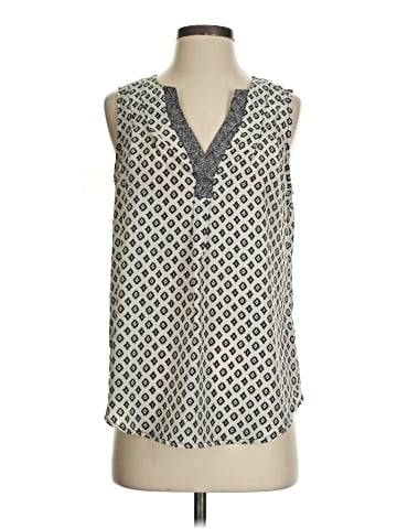 Skies Are Blue Sleeveless Blouse (view 1)