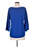 I.N. Studio Blue Pullover Sweater Size M - photo 2