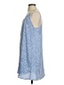 Three Eighty Two 100% Polyester Print Blue Casual Dress Size S - photo 5