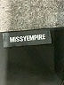 Missy Empire 100% Polyester Black Bodysuit Size 8 - photo 3