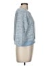 Ann Taylor LOFT Tweed Blue Pullover Sweater Size M - photo 4