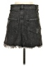 Free People Gray Black Denim Skirt Size 25 waist - photo 2