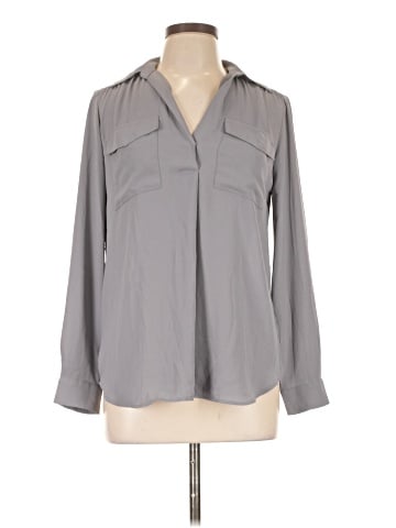 Ann Taylor Long Sleeve Blouse (view 1)