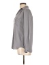 Ann Taylor 100% Polyester Gray Long Sleeve Blouse Size S - photo 5