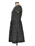 Peter Som Stripes Black Casual Dress Size M - photo 5