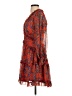 Selfie Leslie 100% Polyester Paisley Red Cocktail Dress Size S - photo 5