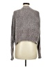 Romeo & Juliet Couture 100% Polyester Metallic Gray Pullover Sweater Size M - photo 2