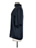 Theory 100% Polyester Black Short Sleeve Blouse Size M - photo 5