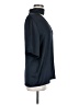 Theory 100% Polyester Black Short Sleeve Blouse Size M - photo 4
