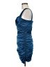 Love 100% Polyester Blue Cocktail Dress Size 7 - photo 5