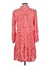 J.Crew 100% Viscose Hearts Red Casual Dress Size XS - photo 2