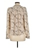 Heartloom 100% Polyester Animal Print Ivory Long Sleeve Blouse Size M - photo 2