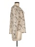 Heartloom 100% Polyester Animal Print Ivory Long Sleeve Blouse Size M - photo 4
